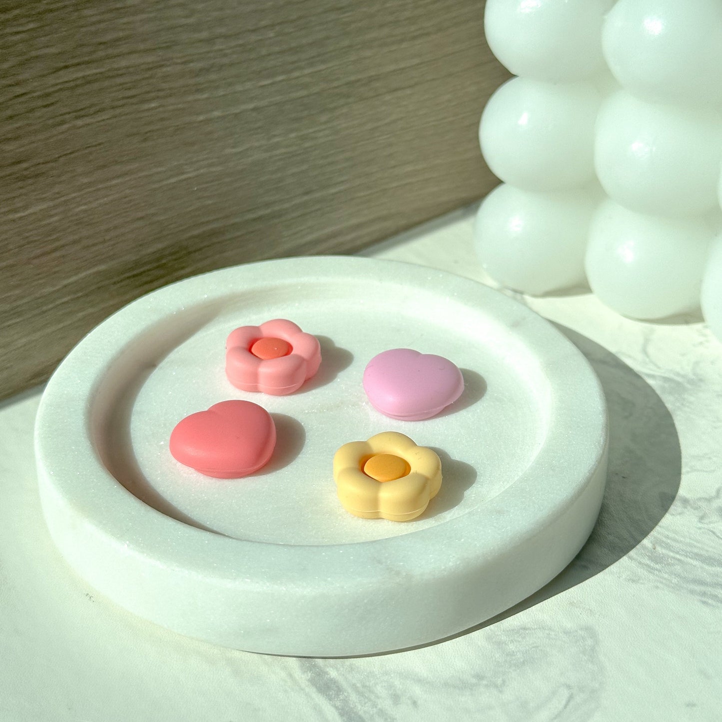 Love and Petals Thumb Grips