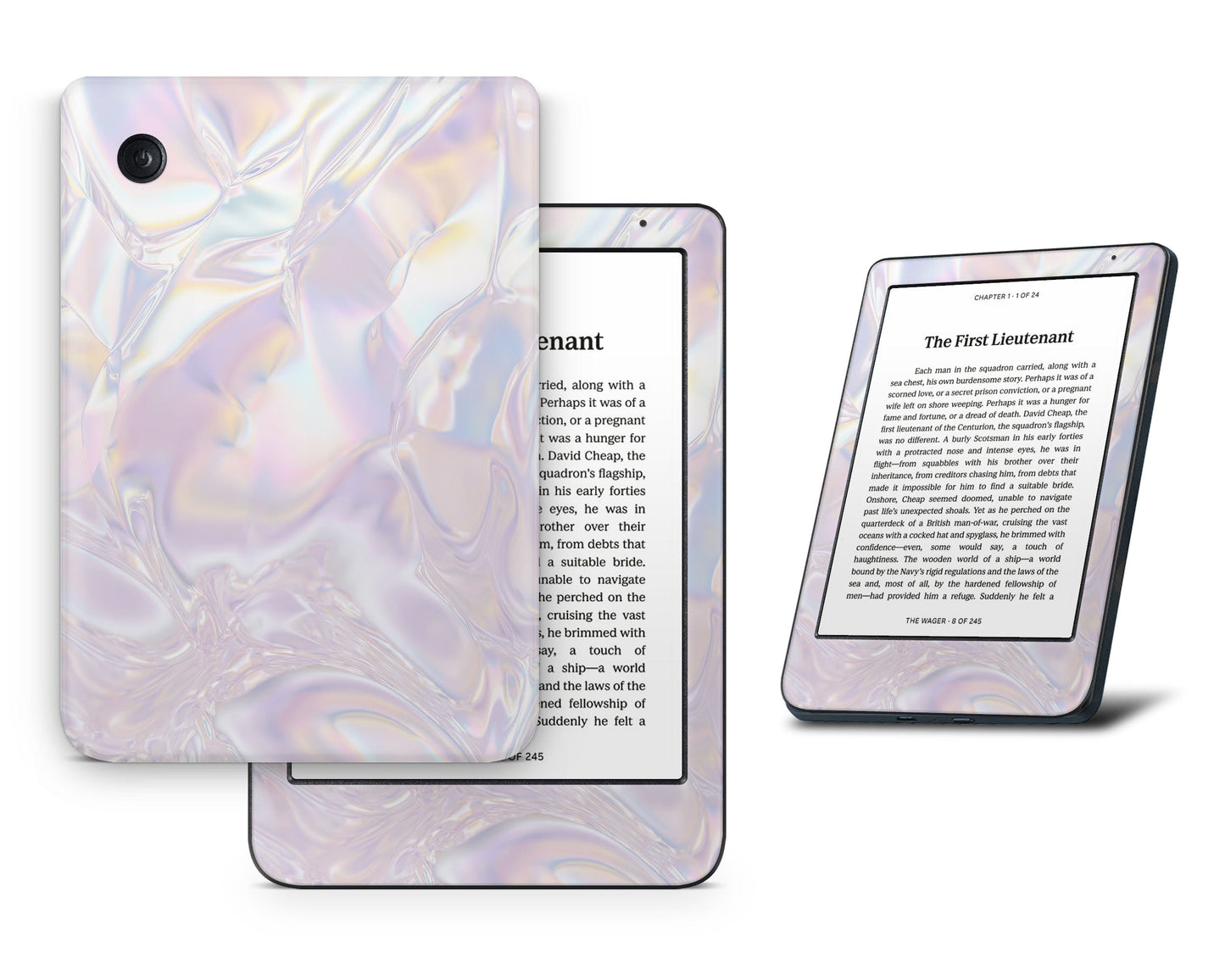 Lux Skins Kobo Holographic Diamond Kobo Clara BW Skins - Pattern Skin
