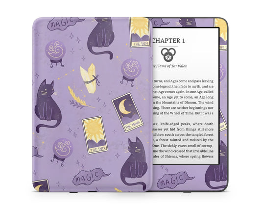 Lux Skins Kindle Witch Kitty Cat Kindle Gen 11 Skins - Art Animals Skin