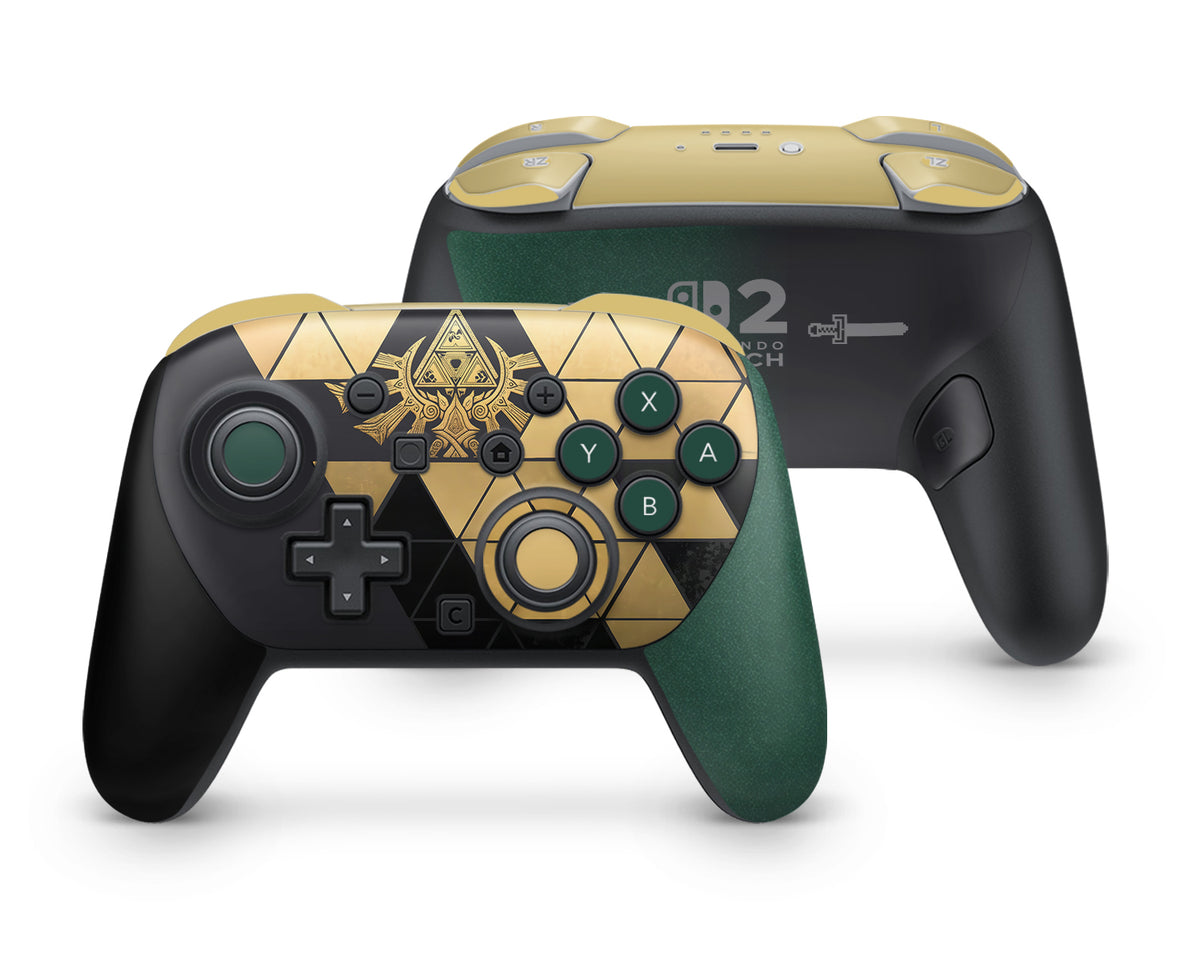 Zelda Limited Edition Inspired Nintendo Switch 2 Pro Controller Skin