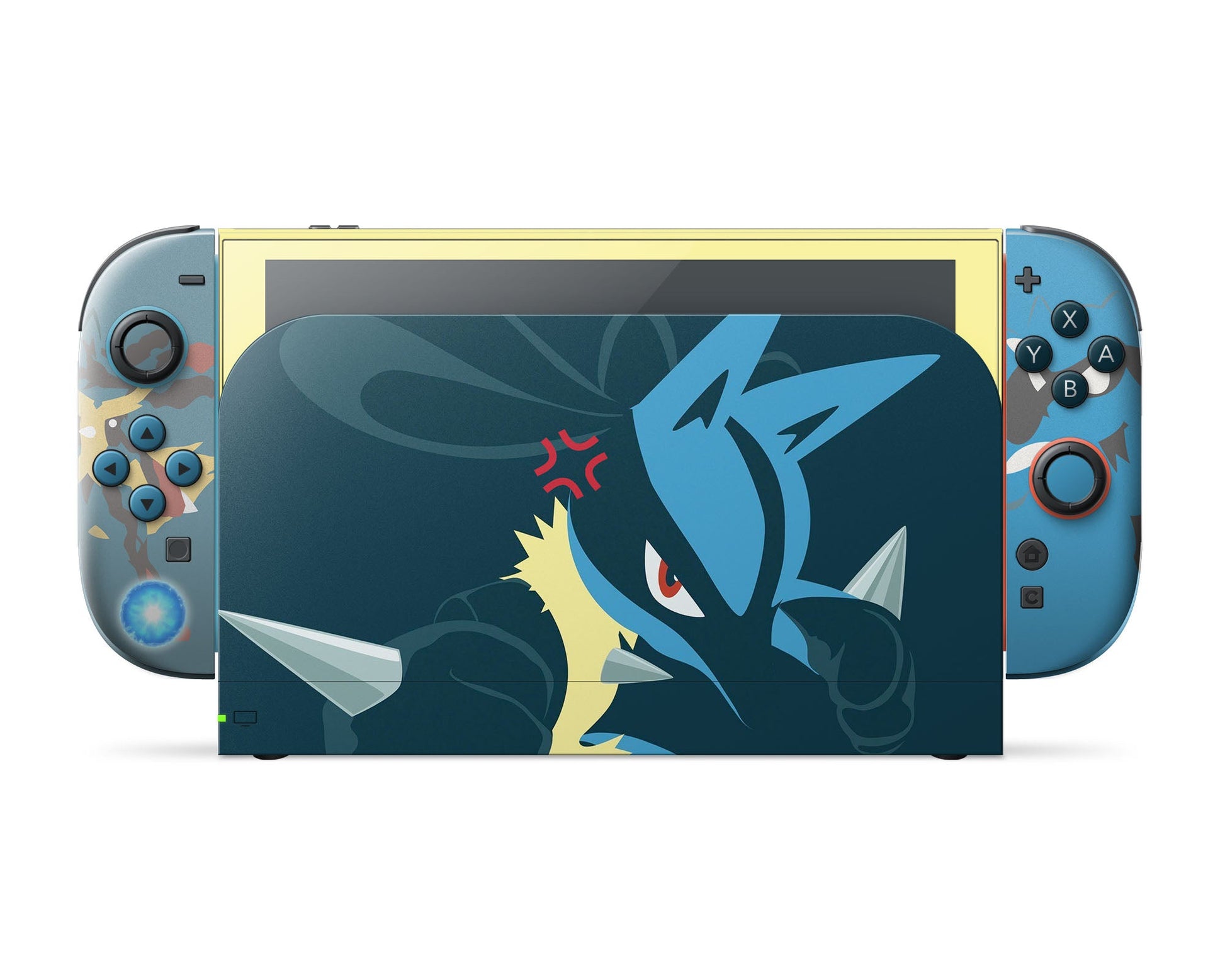 Lux Skins Nintendo Switch 2 Pokemon Lucario Full Set Skins - Pop culture Pokemon Skin