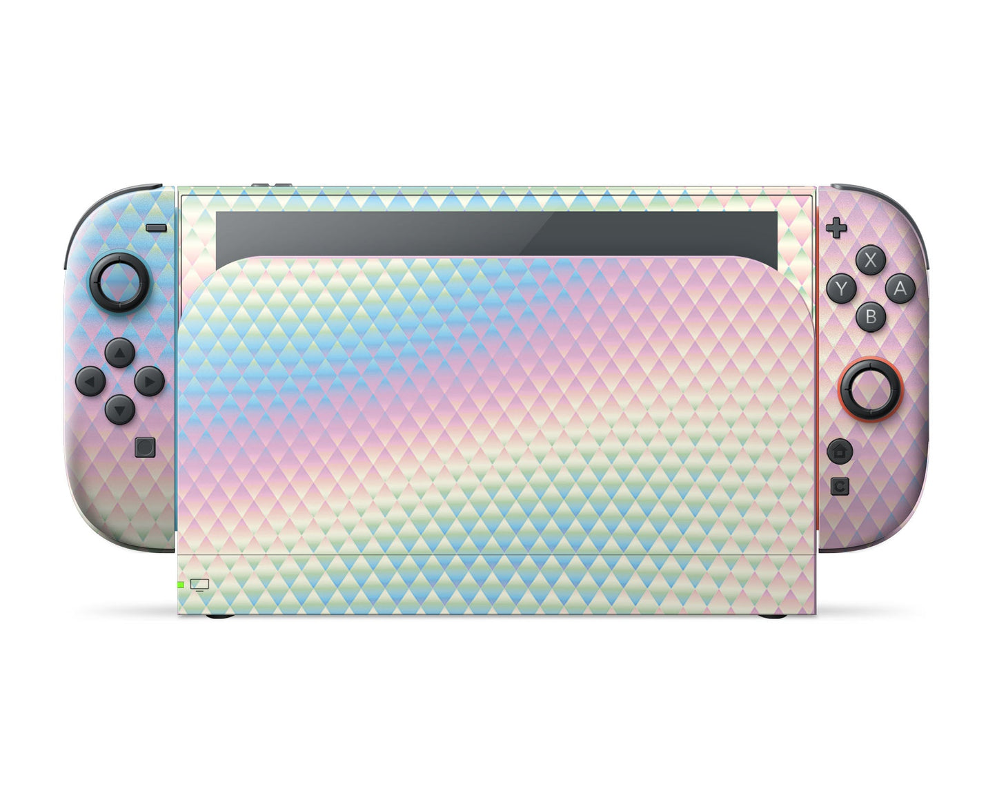 Lux Skins Nintendo Switch 2 Holographic Diamond Classic no logo Skins - Pattern Skin