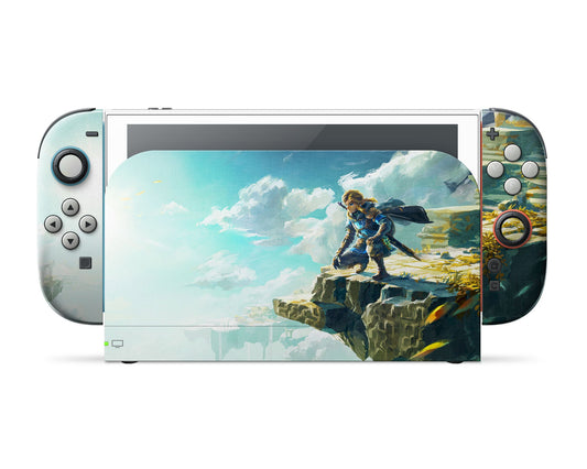 Lux Skins Nintendo Switch 2 Zelda Tears of the Kingdom Cliff Full Set Skins - Pop culture Zelda Skin