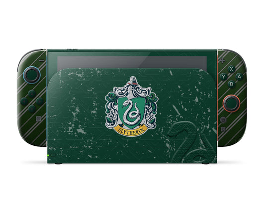 Lux Skins Nintendo Switch 2 Harry Potter Slytherin Full Set Skins - Pop culture Harry Potter Skin