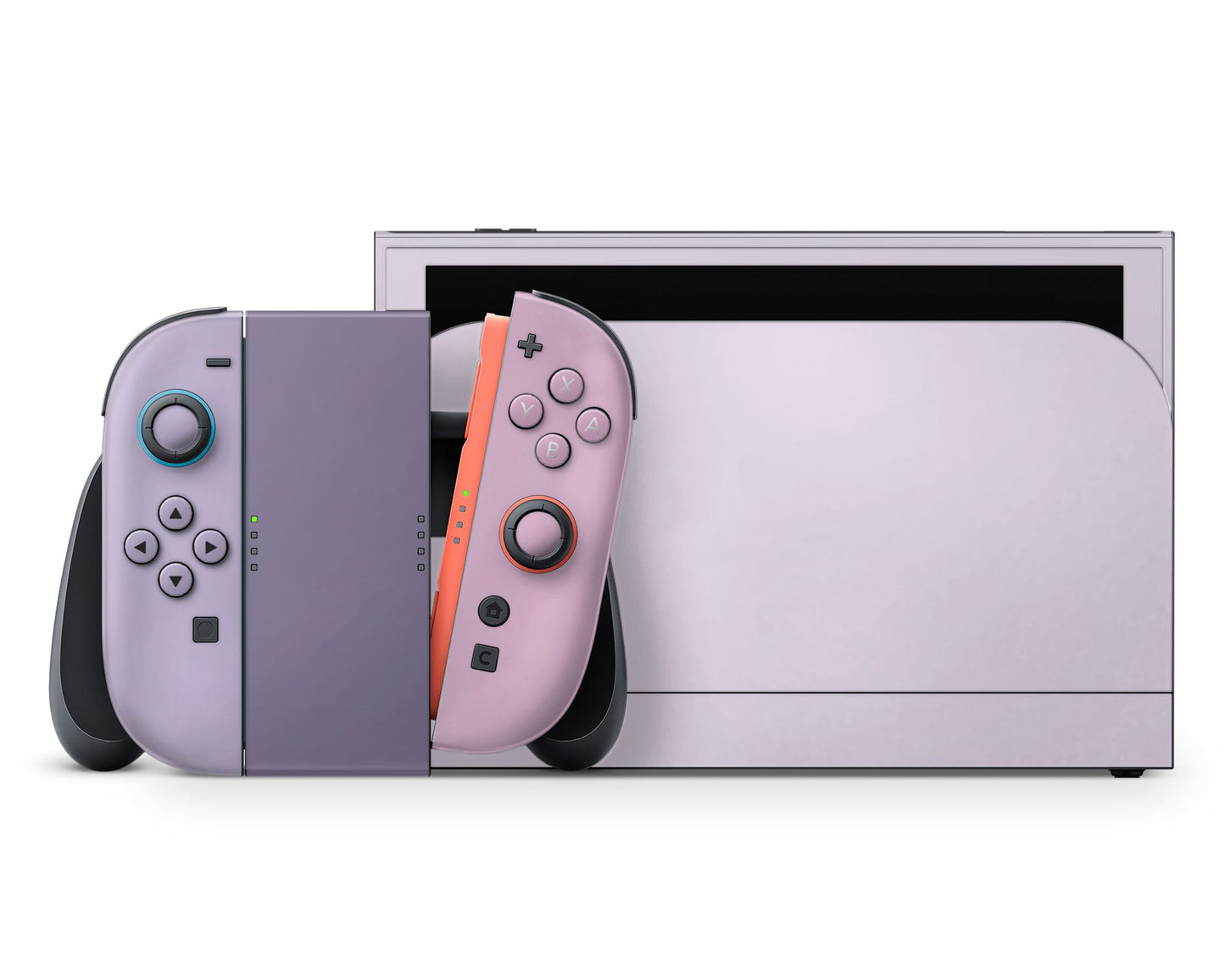 Lux Skins Nintendo Switch 2 Wisteria Dream Purple Colorwave Classic no logo Skins - Solid Colours Colour Blocking Skin