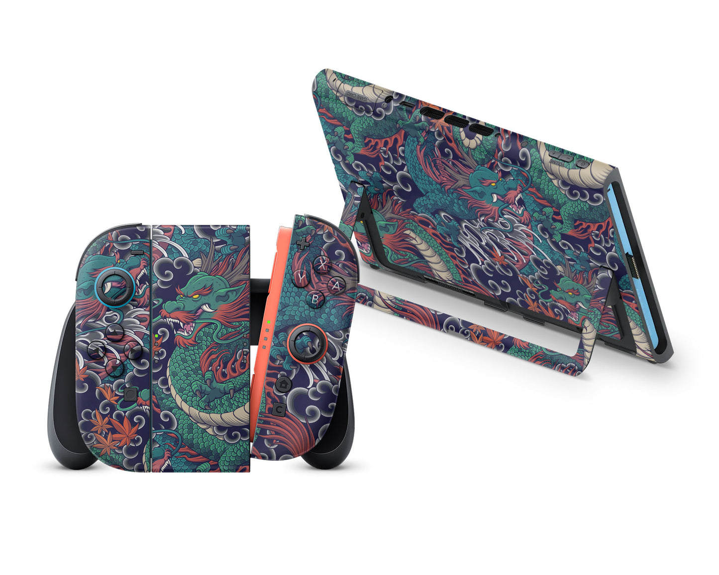 Dragon Time Pattern Nintendo Switch 2 Skin