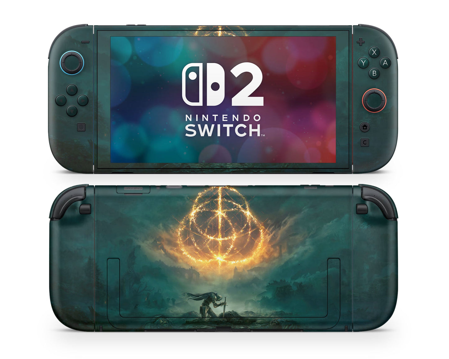 Lux Skins Nintendo Switch 2 Elden Ring Joycons Only Skins - Pop culture Skin