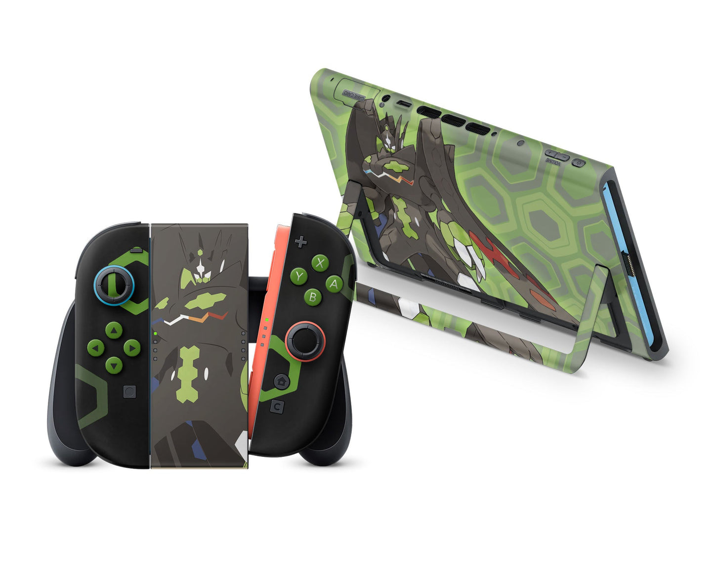 Zygarde Minimalist Pokemon Z-A Nintendo Switch 2 Skin