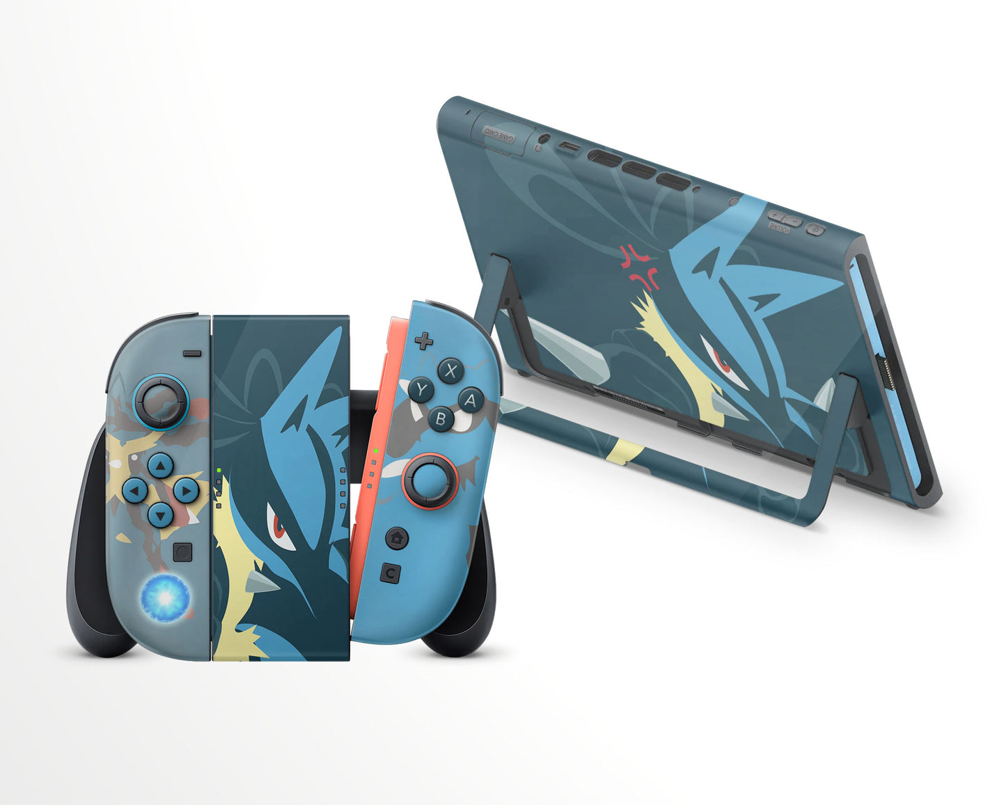 Aura Lucario Nintendo Switch 2 Skin