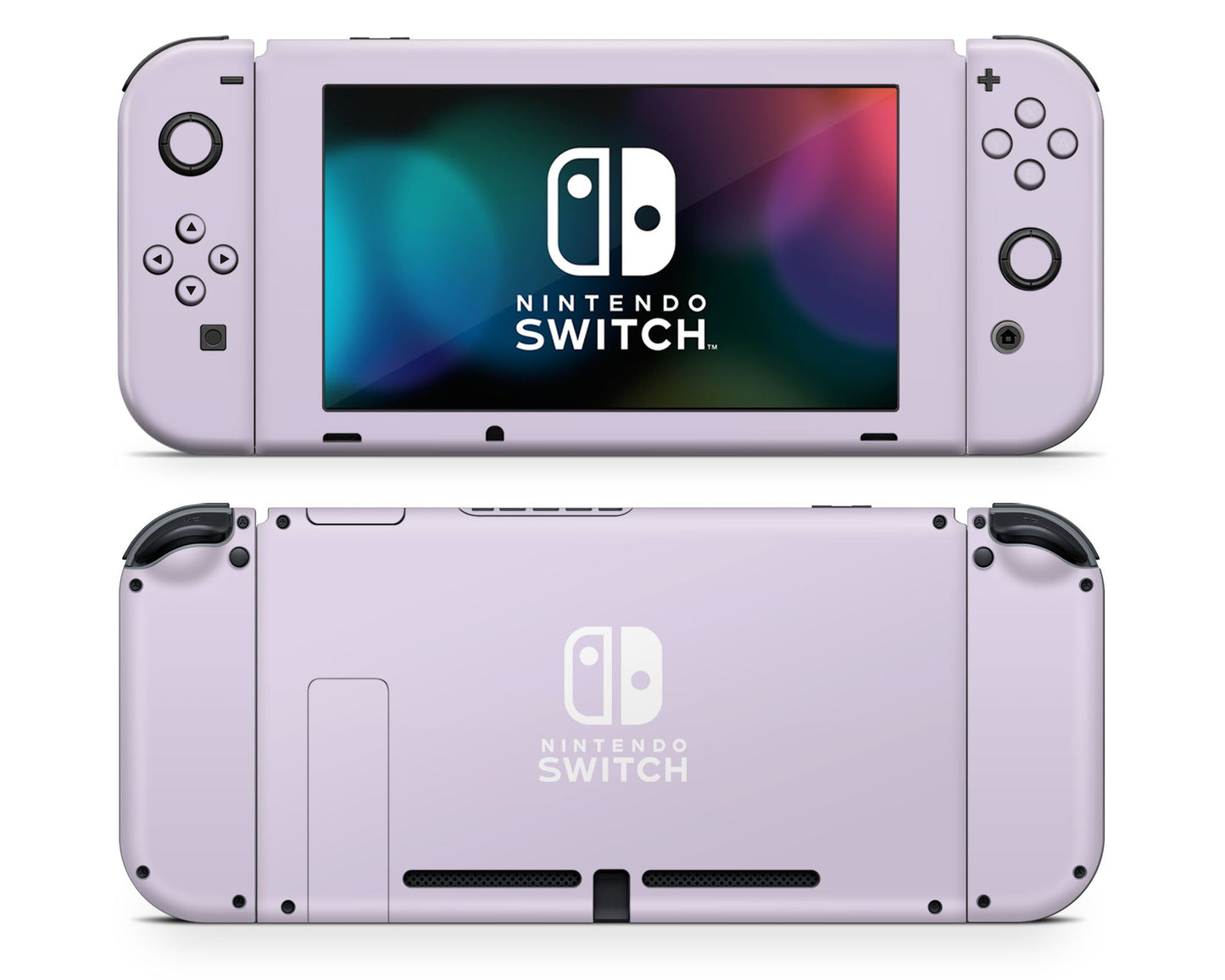 Lux Skins Nintendo Switch Lilac Nintendo logo Skins - Skin
