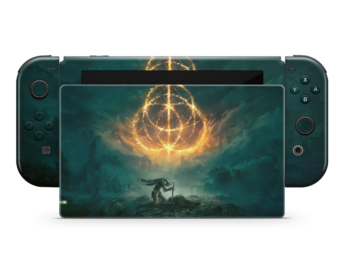 Lux Skins Nintendo Switch Elden Ring Full Set +Tempered Glass Skins - Pop culture Skin