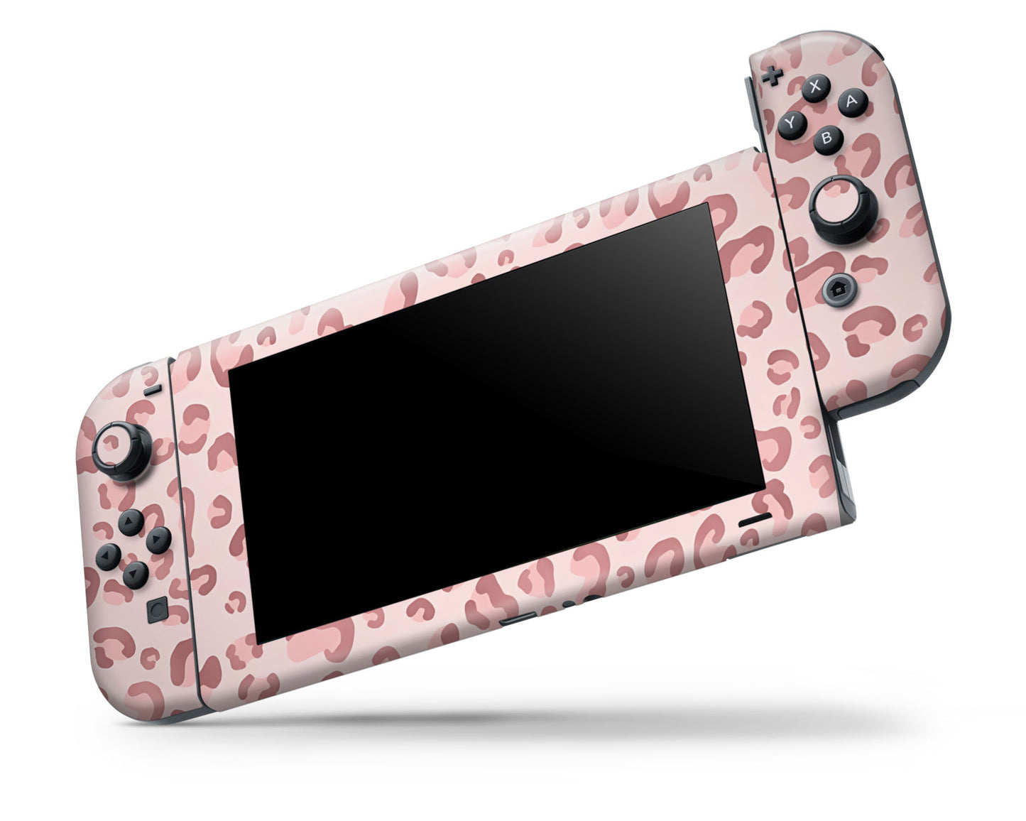 Pink Leopard Nintendo Switch Skin