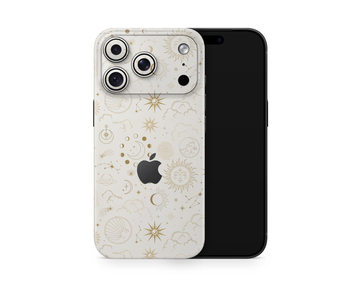 Lux Skins iPhone Constellation Stargazing Day iPhone 18 Pro Skins - Pattern Galaxy 18 Pro & Pro Max Skin