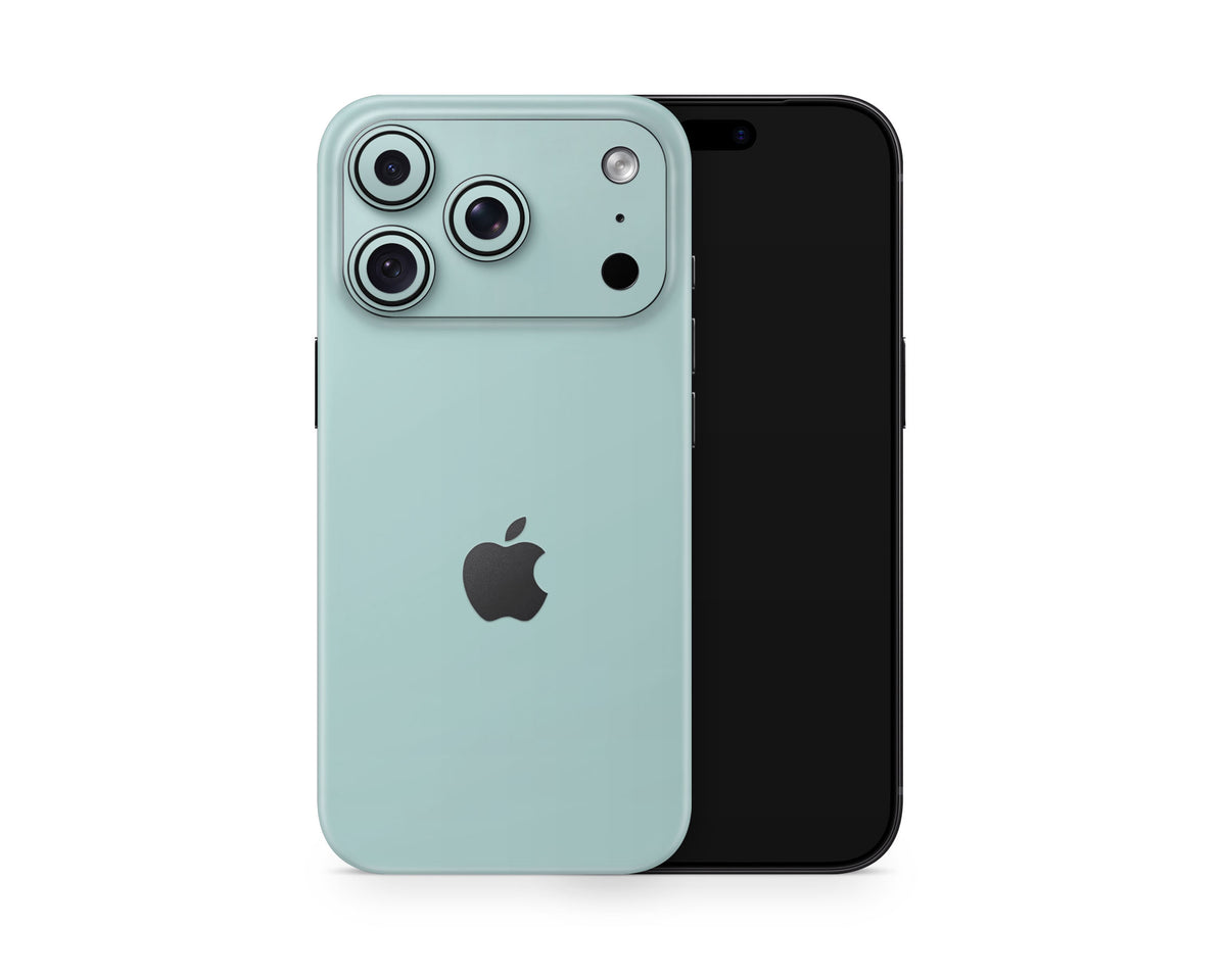 Lux Skins iPhone Ultra Teal iPhone 18 Pro Skins - Solid Colours Apple Colour Series 18 Pro & Pro Max Skin
