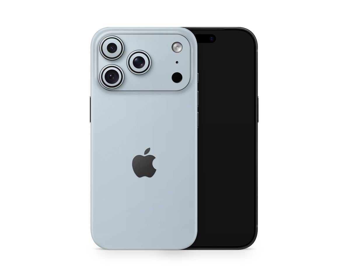 Lux Skins iPhone Glacier iPhone 18 Pro Skins - Solid Colours Apple Colour Series 18 Pro & Pro Max Skin