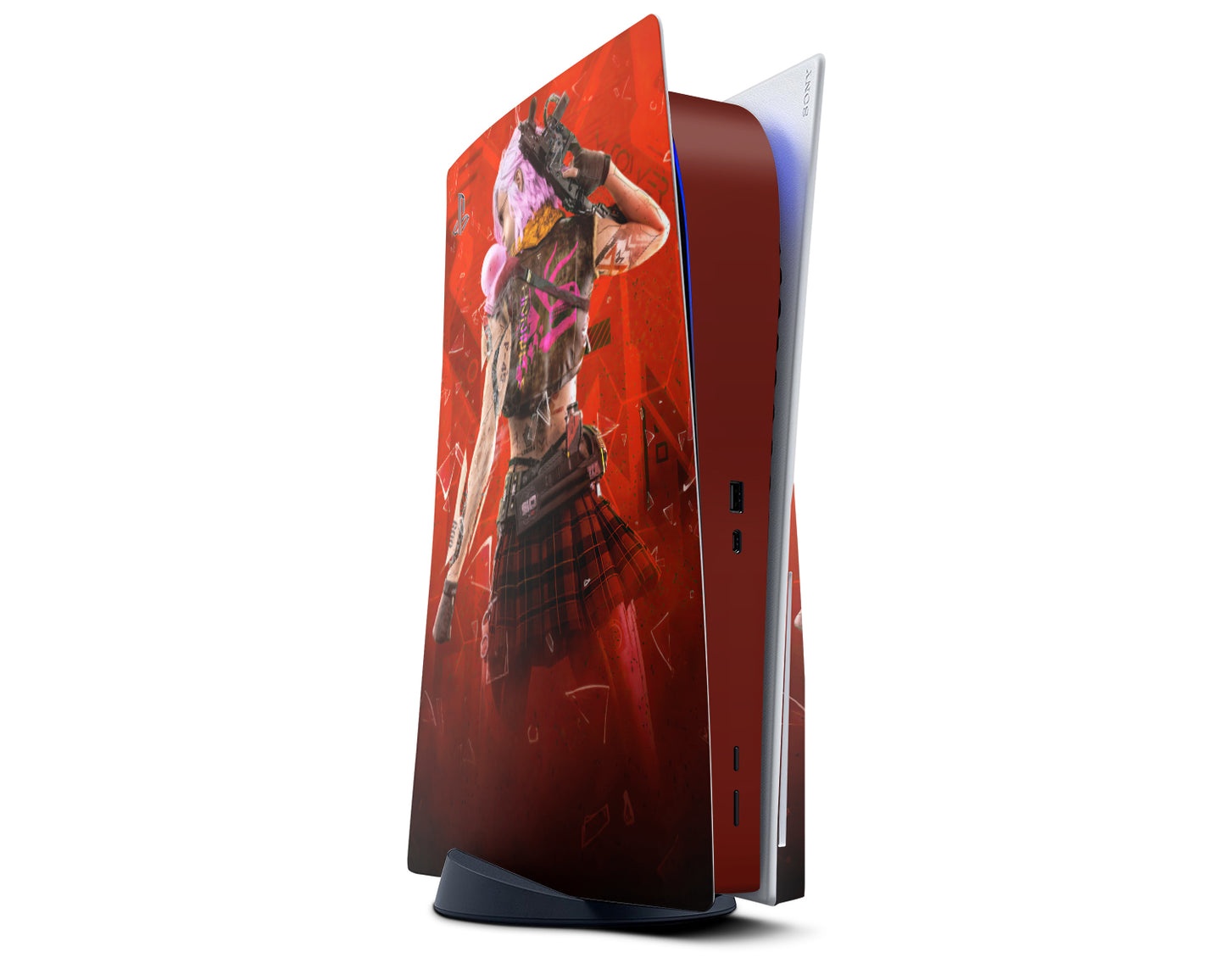Cyberpunk Girl PS5 Pro Skin