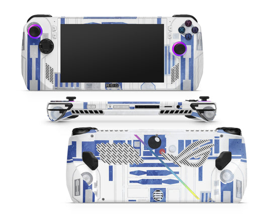 Lux Skins ROG Ally Star Wars R2D2 ASUS ROG Ally Skins - Pop culture Star Wars Skin