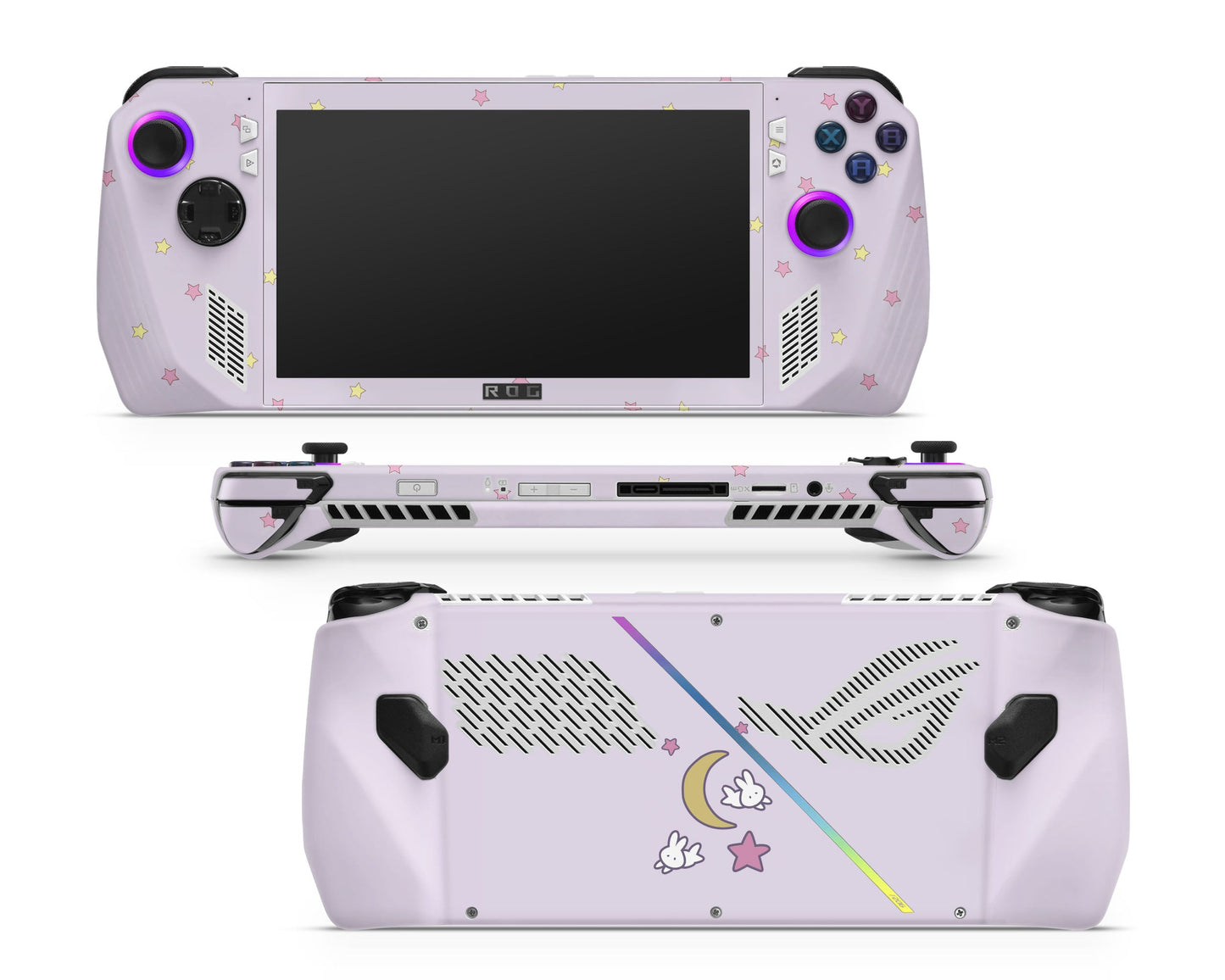 Lux Skins ROG Ally Sailor Moon Purple Minimalist ASUS ROG Ally Skins - Pop culture Sailor Moon Skin