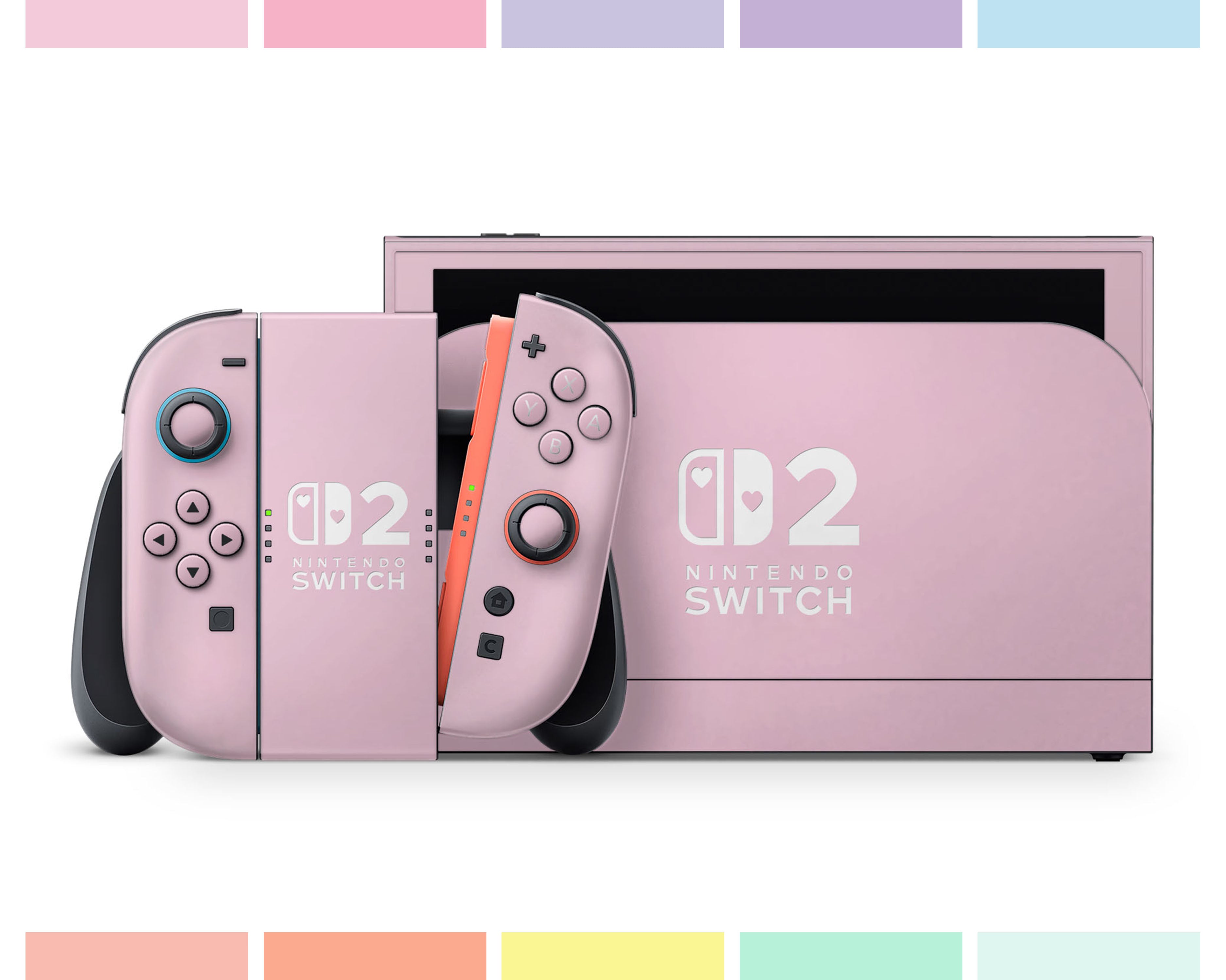 Signature Pastel Series Nintendo Switch 2 Skin Lux Skins Official signature-pastel-series-nintendo-switch-2-skin-lux-skins-official