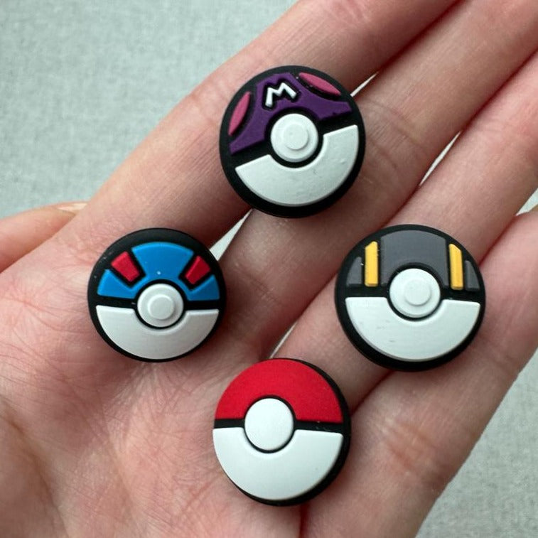 Pokemon Poke Ball Thumb Grips
