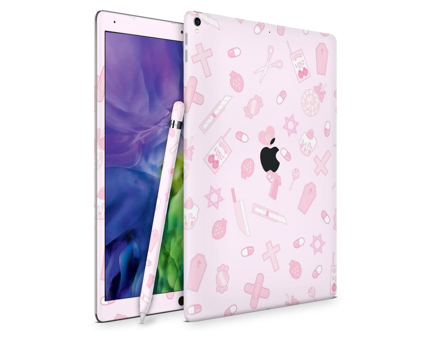 Lux Skins iPad I Love Pink iPad Pro 12.9" Gen 5 Skins - Cute Skin