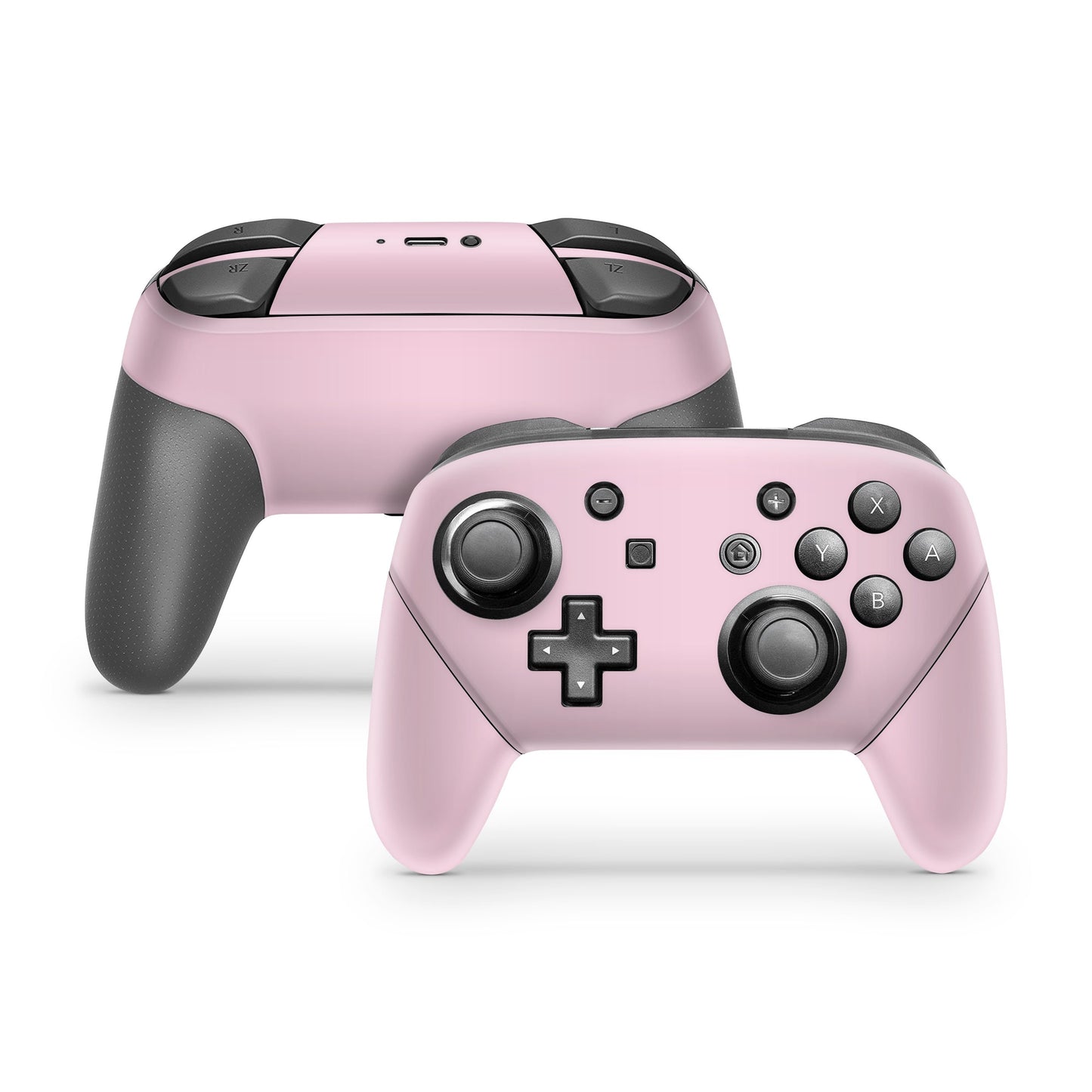 Lux Skins Nintendo Switch Pro Signature Baby Pink Baby Pink Skins - Solid Colours Pastel Series Skin