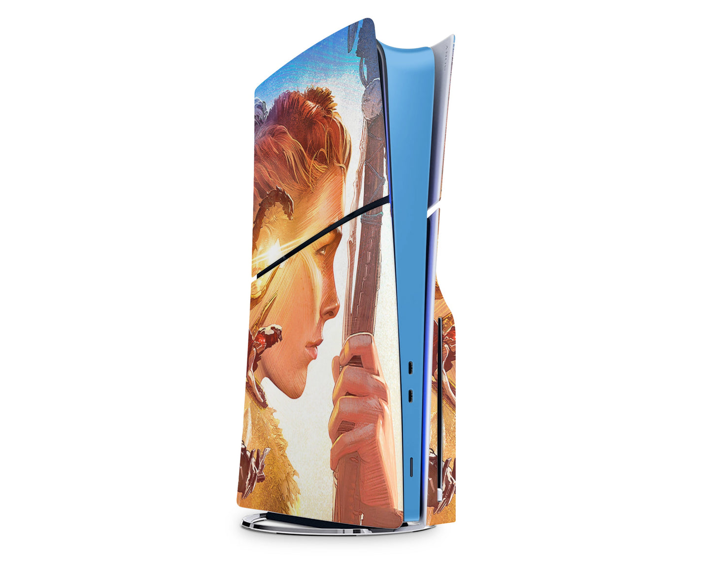 Lux Skins PS5 Slim Horizon Forbidden West PS5 Slim Skins - Pop culture Skin