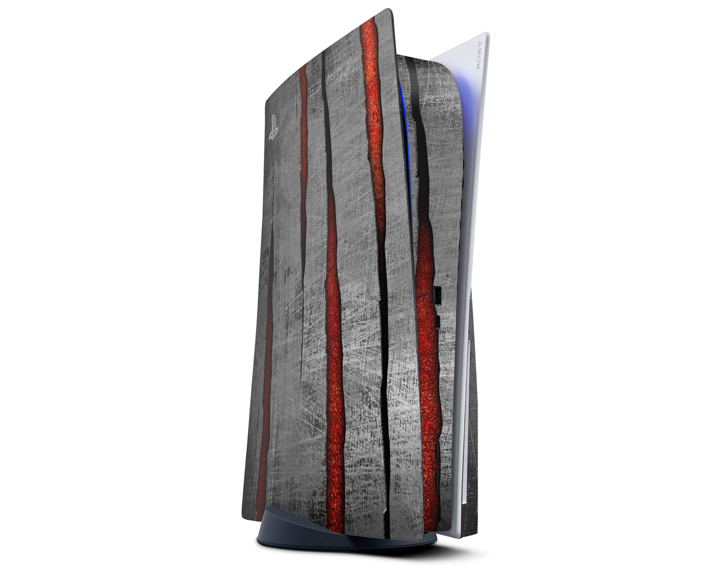 Lux Skins PS5 Cracked Lava PS5 Skins - Pattern Art Skin