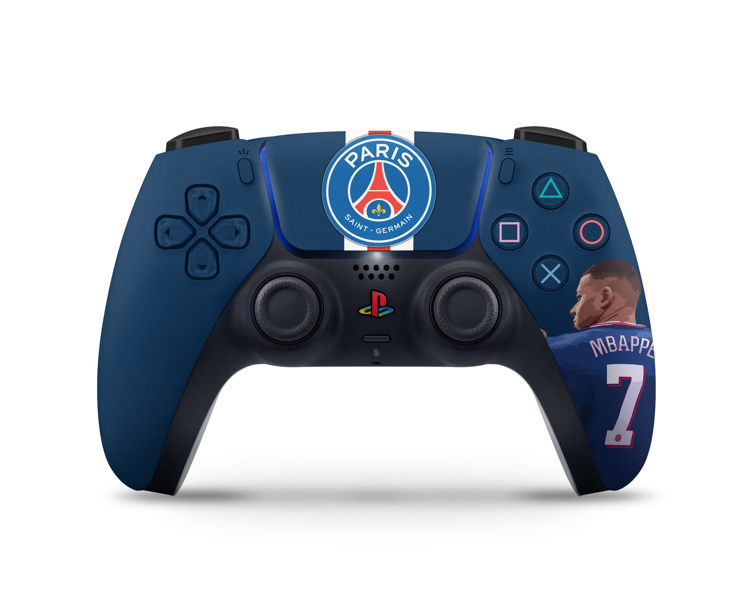 Lux Skins PS5 Paris Saint-Germain Kylian Mbappĩ PS5 Skins - Sports Soccer Skin
