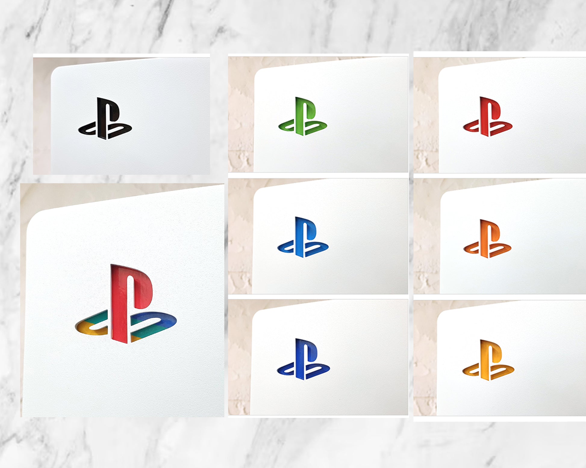 Classic PS5 Logo Underlay Set PlayStation Decals – Lux Skins Official
