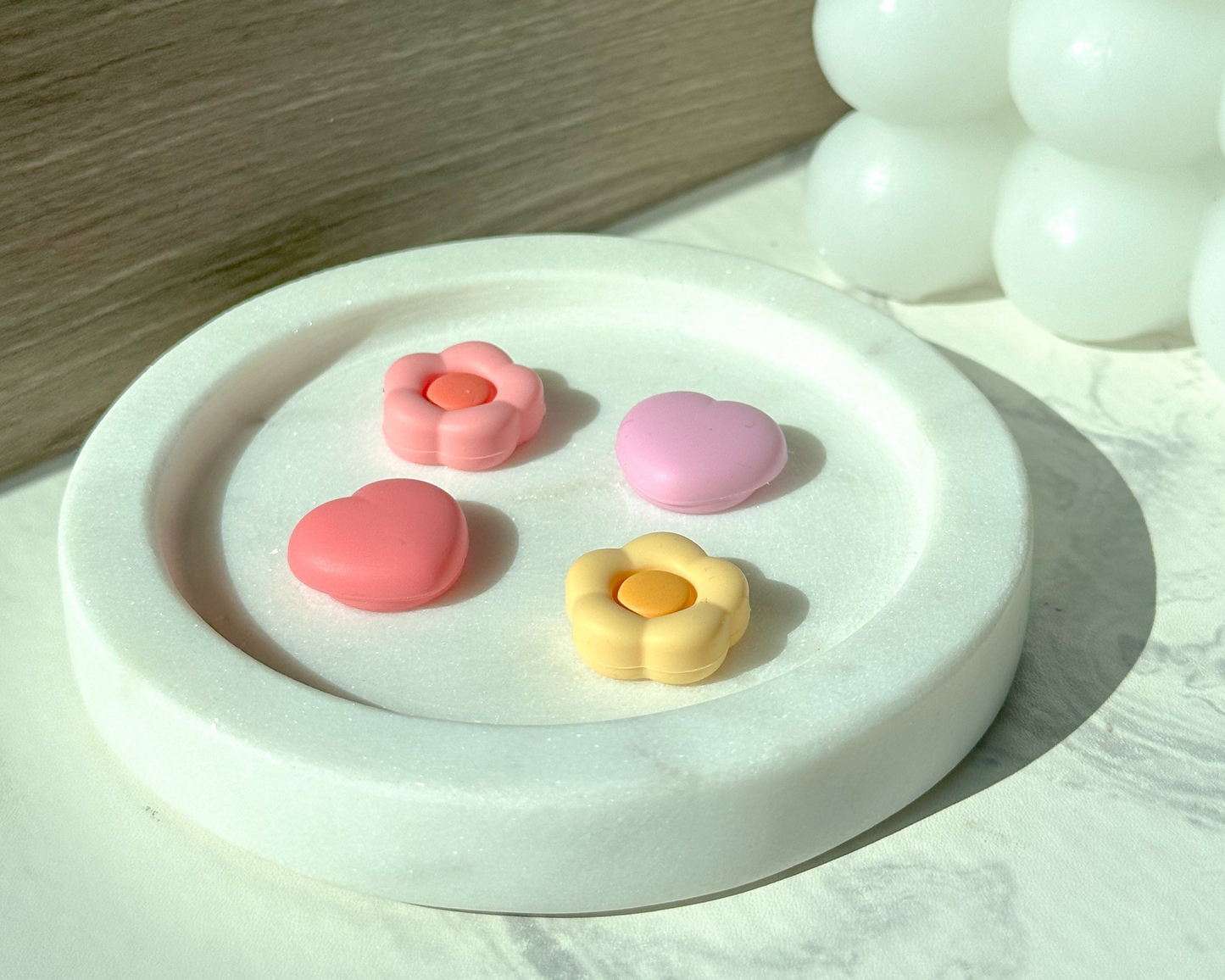 Love and Petals Thumb Grips