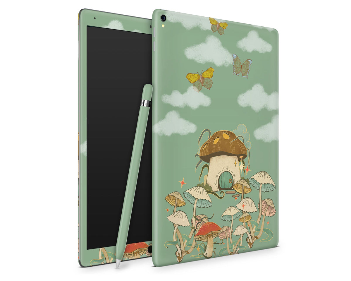 Lux Skins iPad Sage Cottagecore Mushroom House iPad Pro 13" (M4) Skins - Art Animals Skin