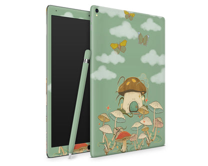 Lux Skins iPad Sage Cottagecore Mushroom House iPad Pro 13" (M4) Skins - Art Animals Skin