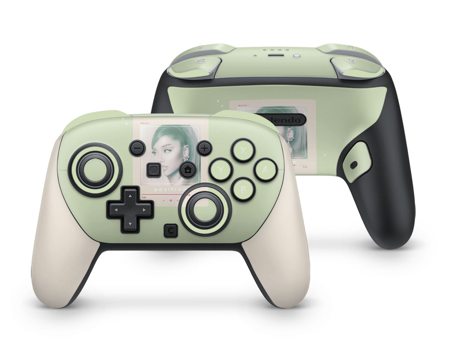 Lux Skins Nintendo Switch 2 Pro Controller Ariana Grande PositionsSkins - Pop culture Ariana Grande Skin