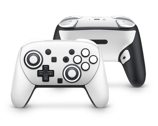 Lux Skins Nintendo Switch 2 Pro Controller Avalanche WhiteSkins - Solid Colours Solid Colours Skin