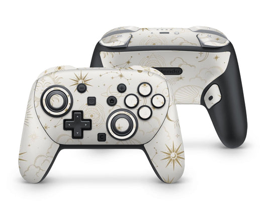 Lux Skins Nintendo Switch 2 Pro Controller Constellation Stargazing DaySkins - Pattern Galaxy Skin
