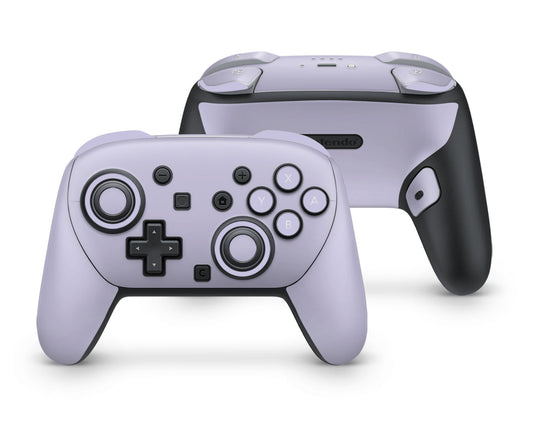 Lux Skins Nintendo Switch 2 Pro Controller Signature PurpleSkins - Solid Colours Pastel Series Skin