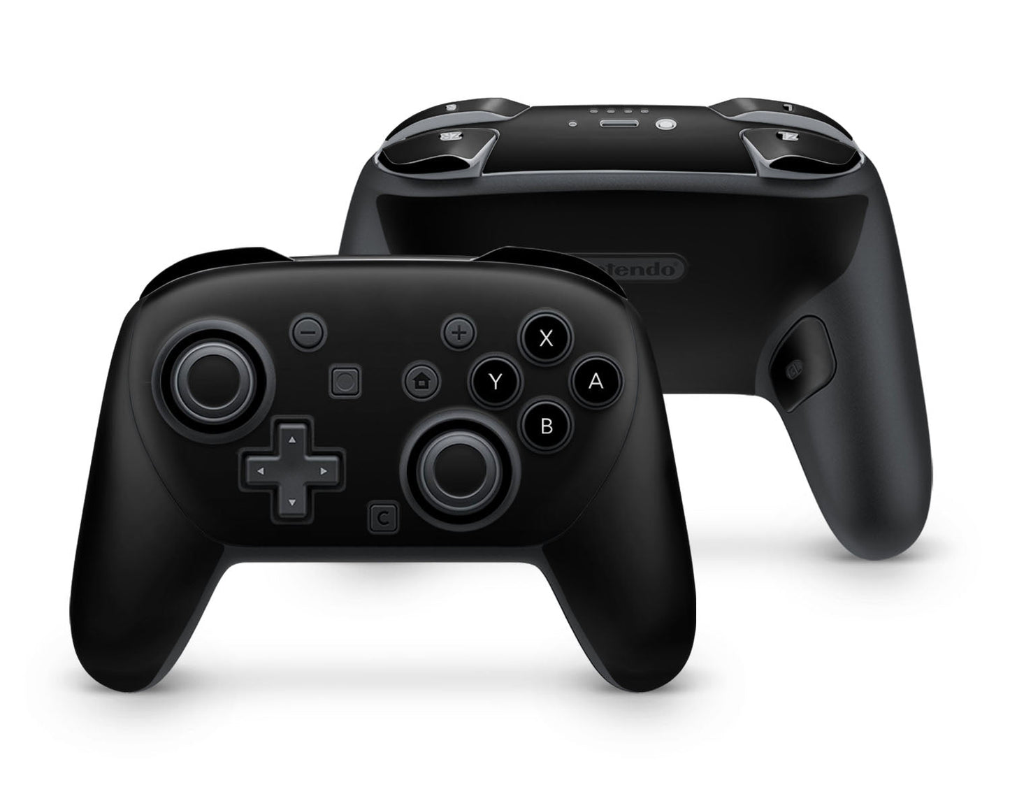 Lux Skins Nintendo Switch 2 Pro Controller Matte BlackSkins - Solid Colours Pastel Series Skin