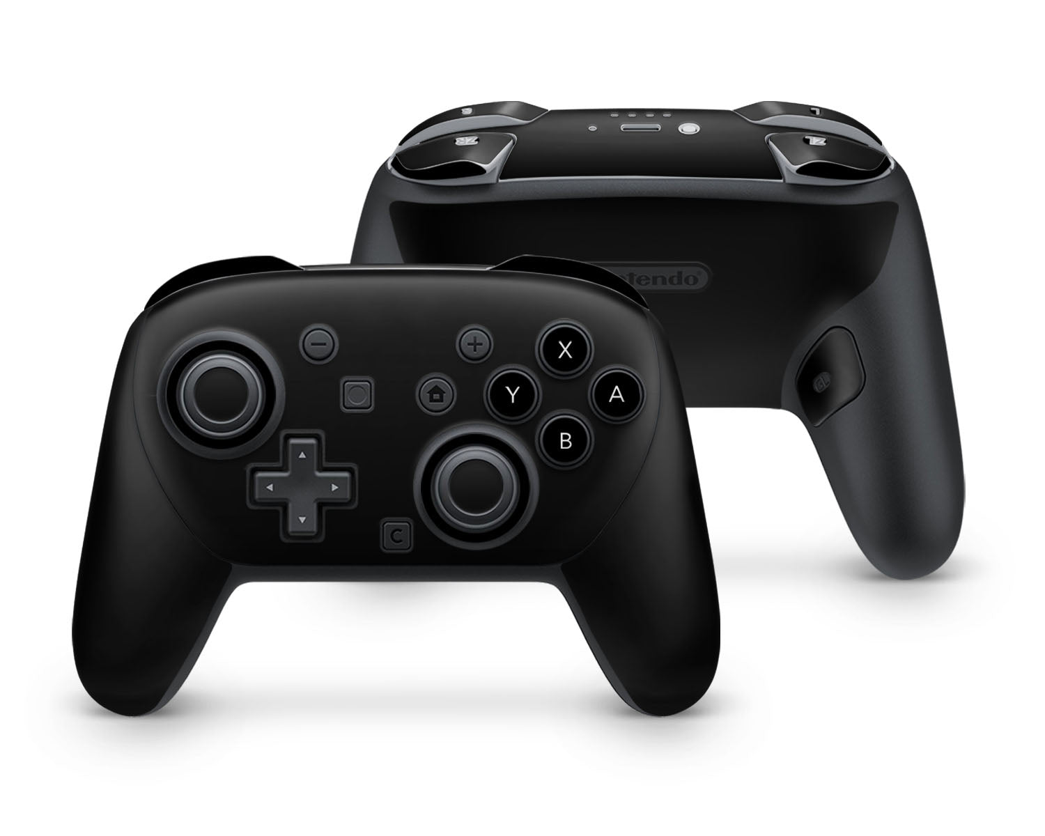 Lux Skins Nintendo Switch 2 Pro Controller Matte BlackSkins - Solid Colours Pastel Series Skin