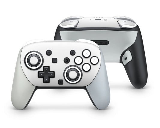 Lux Skins Nintendo Switch 2 Pro Controller Soft Ocean Breeze Pale BlueSkins - Solid Colours Colour Blocking Skin