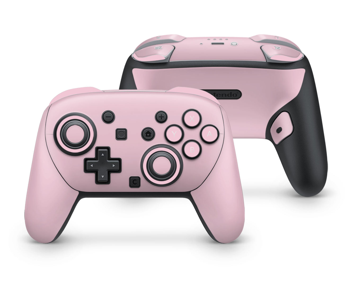 Pretty Game Controller Pretty in Pink Nintendo Switch 2 Pro Controller Skin – Lux Skins Official