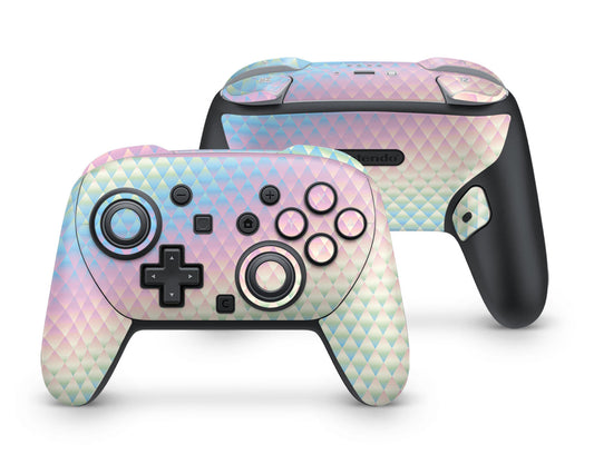 Lux Skins Nintendo Switch 2 Pro Controller Holographic DiamondSkins - Pattern  Skin