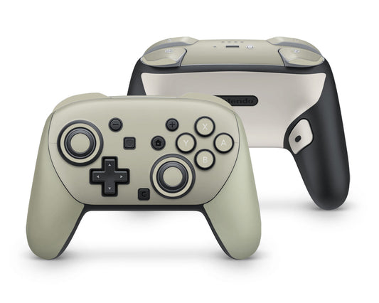 Lux Skins Nintendo Switch 2 Pro Controller Cosy Matcha GreenSkins - Solid Colours Colour Blocking Skin
