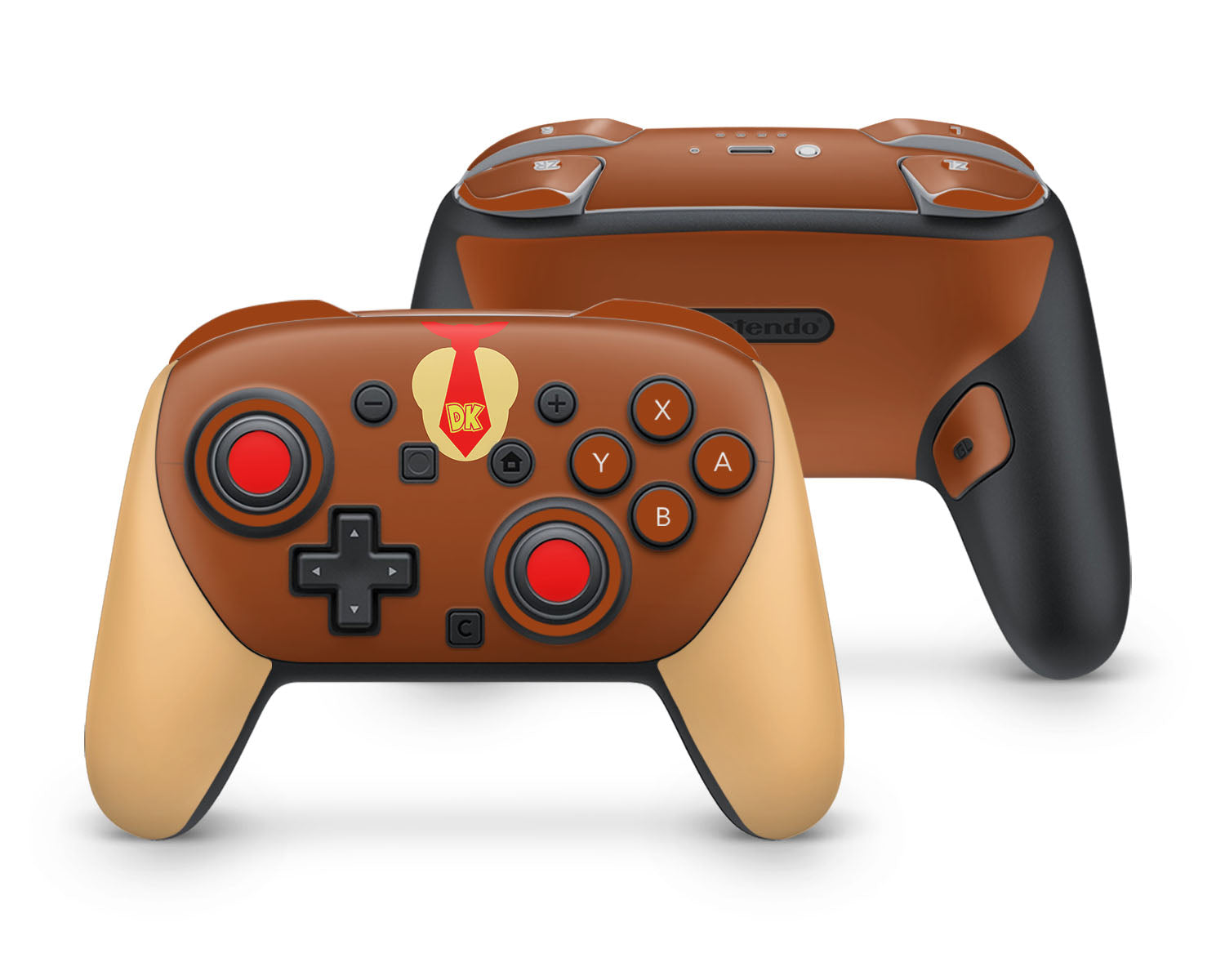 Switch Controller Donkey Donkey Kong Minimalist Nintendo Switch 2 Pro Controller Skin – Lux ...