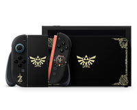 Zelda Hyrule Warriors Black Nintendo Switch 2 Skin