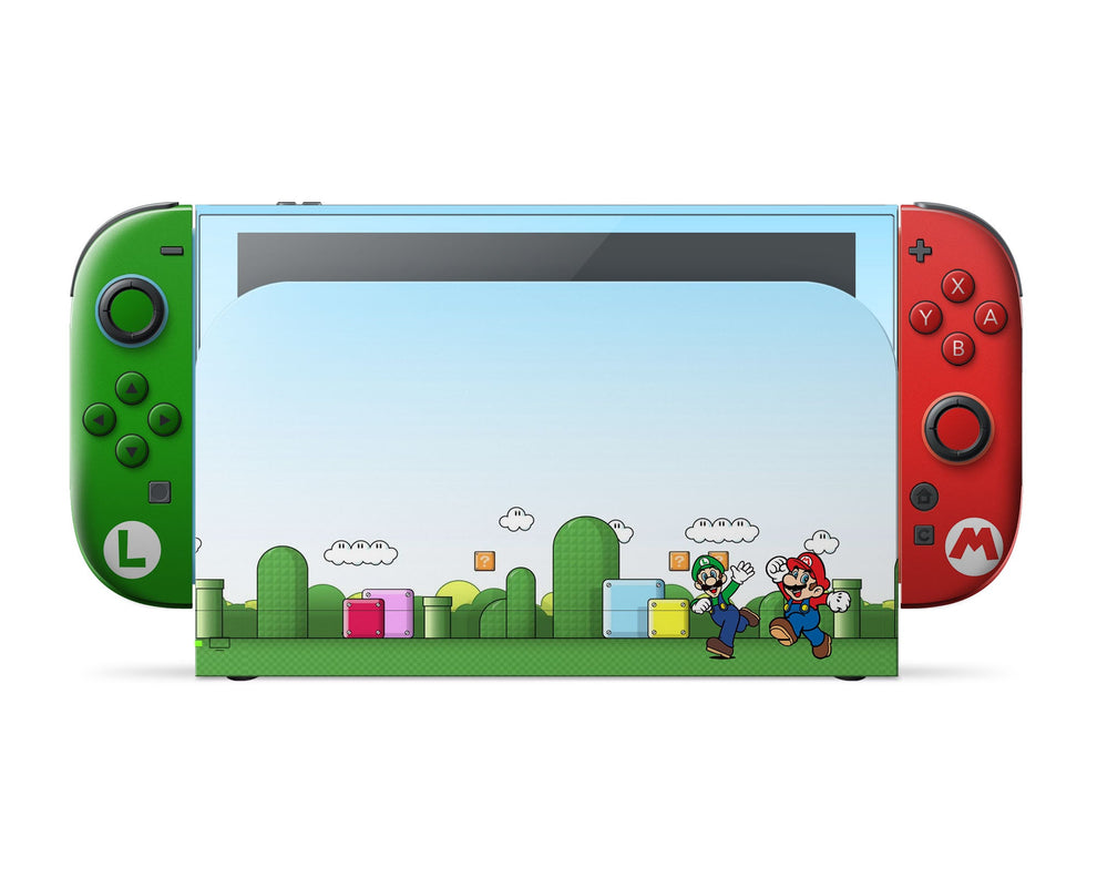 Switch 2 Mario Model Super Mario Bros Nintendo Switch 2 Skin – Lux Skins Official