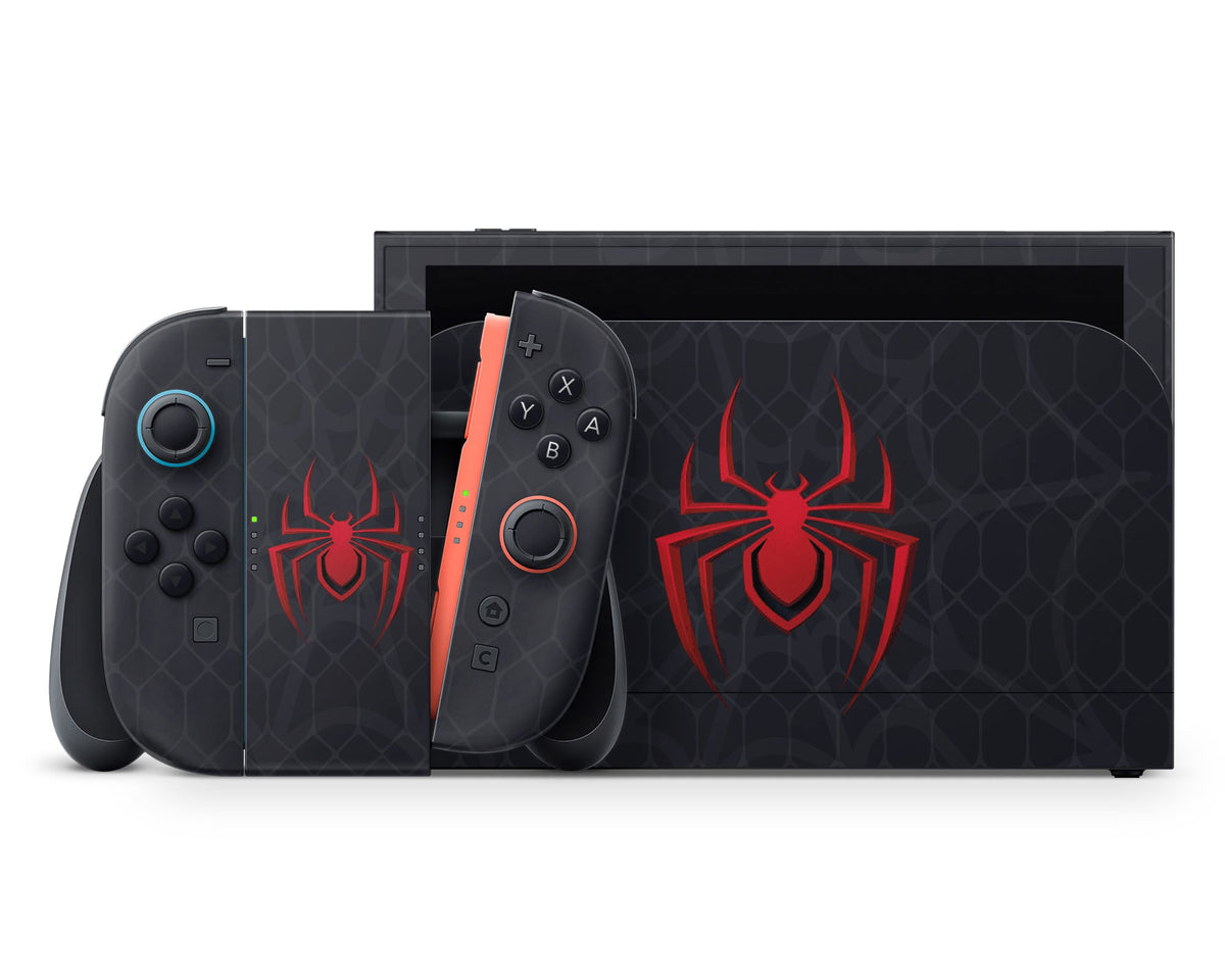 Spiderman Miles Morales Nintendo Switch 2 Skin Lux Skins Official spiderman-miles-morales-nintendo-switch-2-skin-lux-skins-official