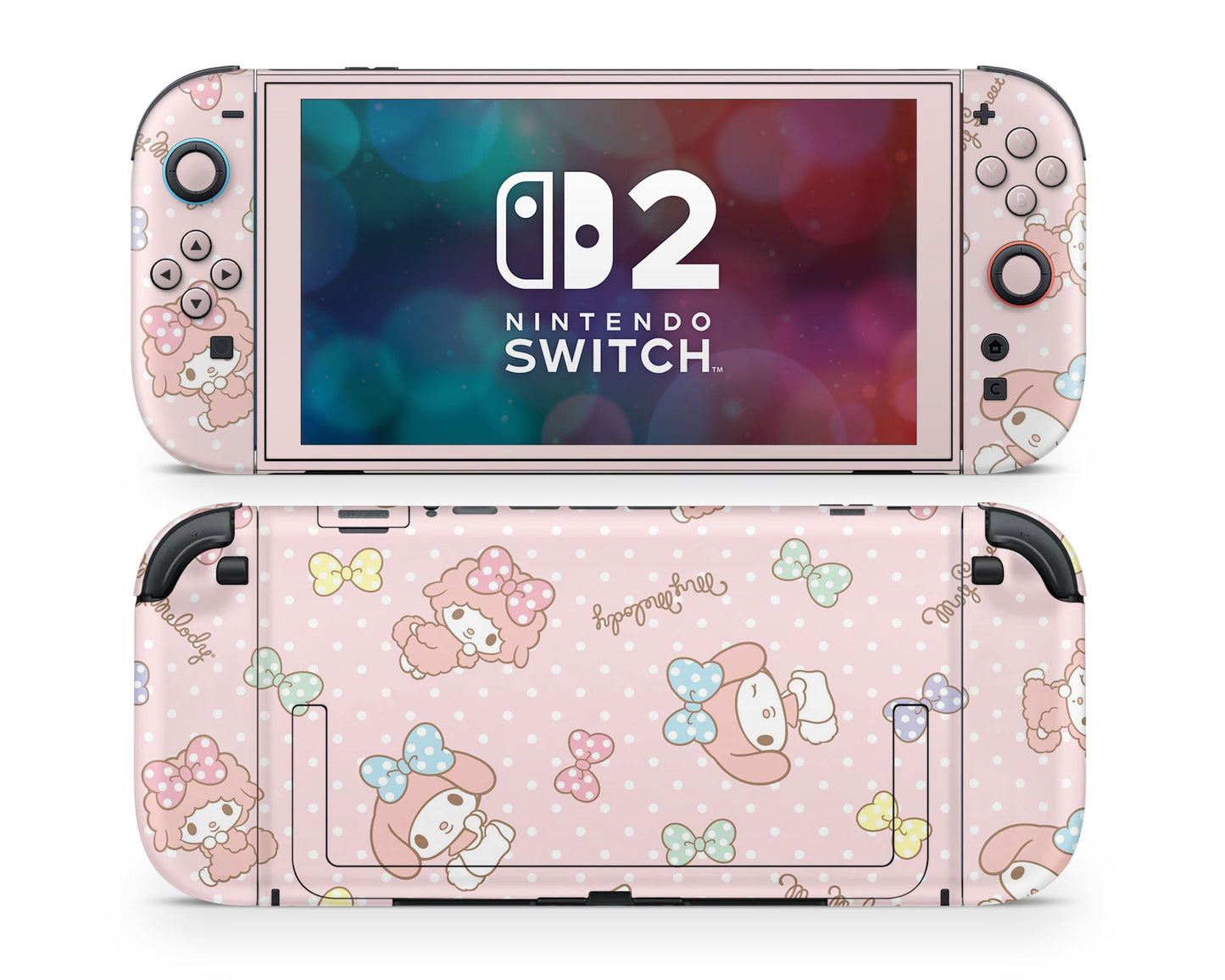 My Melody Pink Nintendo Switch 2 Skin