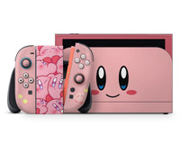 Kirby Pastel Pink Highlights Nintendo Switch 2 Skin