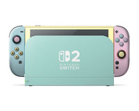 Seafoam Retro 80s Pastel Blocking Nintendo Switch 2 Skin